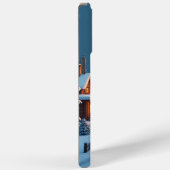Christmas Eve Village Case-Mate iPhone Case (Achterkant / Rechts)