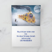 CHRISTMAS EXPRESS GRAND-FILLE CARTE (Intérieur)