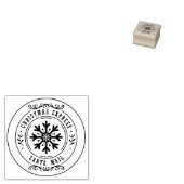 Christmas Express Red Classic Rubberstempel (Gestempeld)