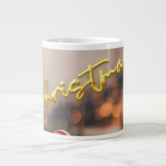 CHRISTMAS EXTRA GROTE BEKER (Voorkant)