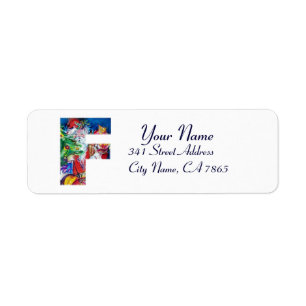 CHRISTMAS F BRIEF/SANTA MET CHRISTMAS TREE ETIKET