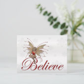 Christmas Faerie Believe 2 - Holiday Briefkaart (Staand voorkant)