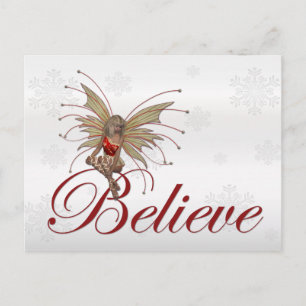 Christmas Faerie Believe 2 - Holiday Briefkaart