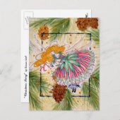 Christmas Fairy Briefkaart (Voorkant / Achterkant)