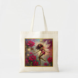Christmas Fairy Collectie - Bruin Natuurlijk Haar Tote Bag