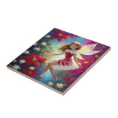 Christmas Fairy Collectie - Copper Ginger Hair Tegeltje (Zijkant)