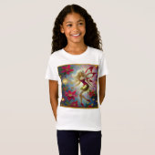 Christmas Fairy Collectie - Platinum Blond Haar T-shirt (Voorkant volledig)