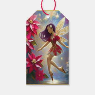 Christmas Fairy Collectie - Straight Plum Hair Cadeaulabel