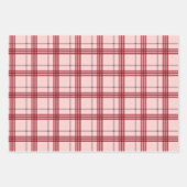 Christmas Falala lala Plaid set Inpakpapier Vel (Voorkant 3)