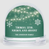 Christmas Family Photo Custom (Arrière)