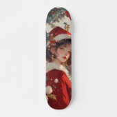 Christmas Fantasy: Romantisch Vakantie Skateboard (Voorkant)