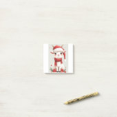 Christmas Farm Animal Cute Goat  Post-it® Notes (Op bureau)
