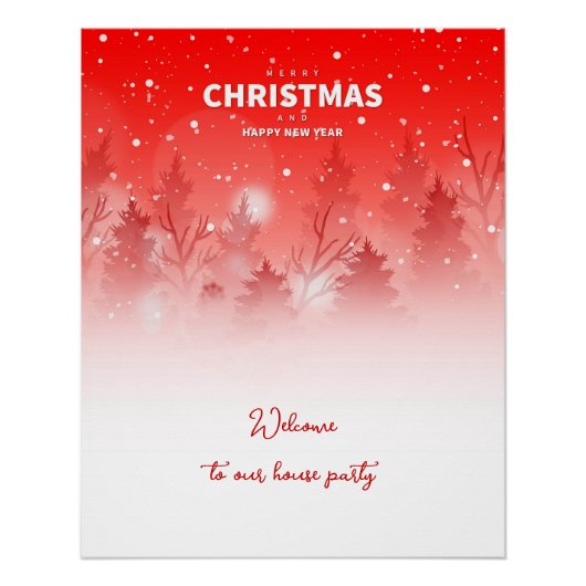 Christmas Festive  Perfect Poster (Voorkant)
