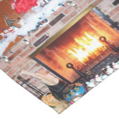 CHRISTMAS FIREPLACE KORTE TAFELLOPER (Hoek)