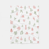 Christmas Fleece Blanket – Cozy Holiday Throw Deken (Voorkant)
