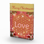 Christmas flower of life gift love  fotoblokken (Rechts)
