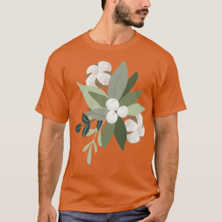 Christmas flowers  t-shirt