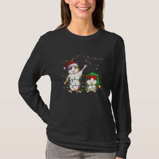 Christmas for men women kids Santa ELF Guinea Pig T-shirt