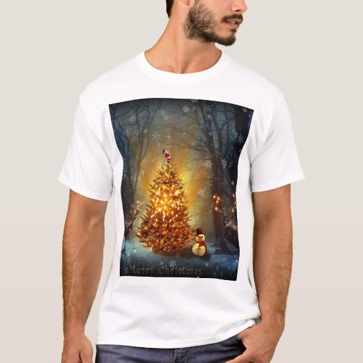 Christmas Forest . T-shirt (Voorkant)