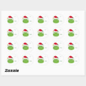 Christmas Frog Gift Labels (Vel)