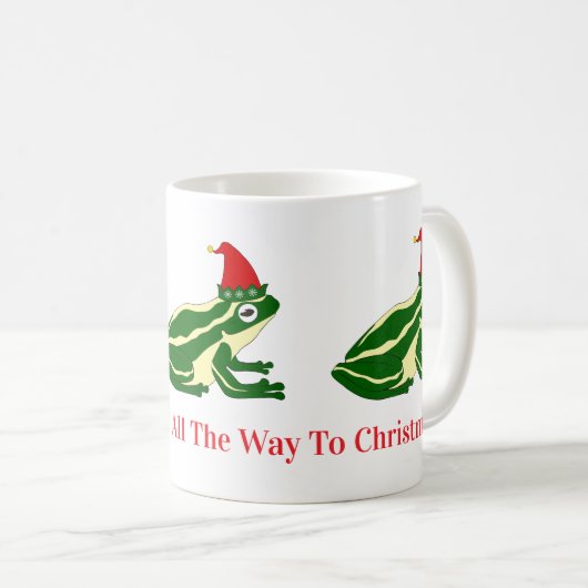 Christmas Frogs Mug (Devant droit)