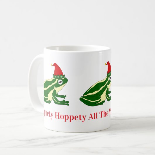 Christmas Frogs Mug (Devant gauche)