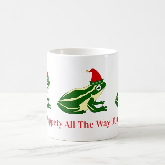 Christmas Frogs Mug (Centre)