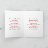 Christmas full of Whimsy and Wonder | Holiday Poem Kaart (Binnen)