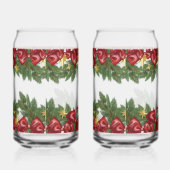 Christmas Garland with Red Bows & Stars (Droite)