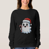 Christmas Ghost Candy Cane Trui (Voorkant)