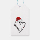 Christmas Ghost Label Cadeaulabel (Voorkant)