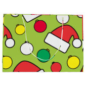 Christmas +gift+bag groot cadeauzakje (Achterkant)