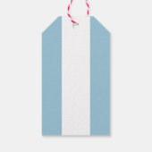 CHRISTMAS GIFT moderne, minimale kleurrijke Gi Cadeaulabel (Achterkant)