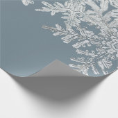CHRISTMAS GIFT PAPER BENTLEY SNOWFLAKES CADEAUPAPIER (Hoek)