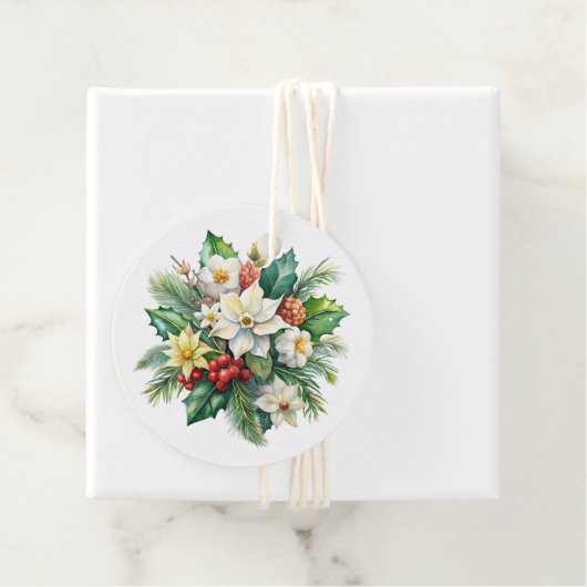 Christmas Gift Tag Bedankjes Labels (In situ)