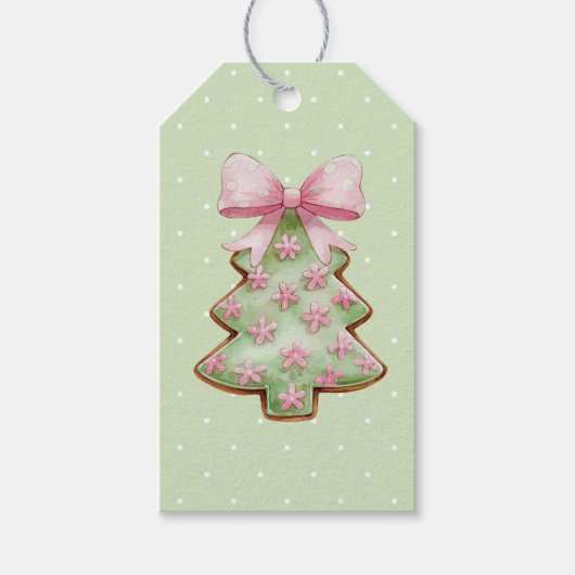 Christmas Gift Tag Cadeaulabel (Voorkant)