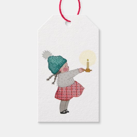 Christmas gift tag cadeaulabel (Voorkant)