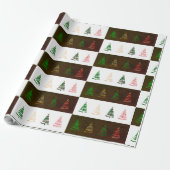 Christmas gift wrap cadeaupapier (Uitgerold)