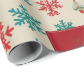 Christmas Gift Wrap Design Cadeaupapier (Rol Hoek)