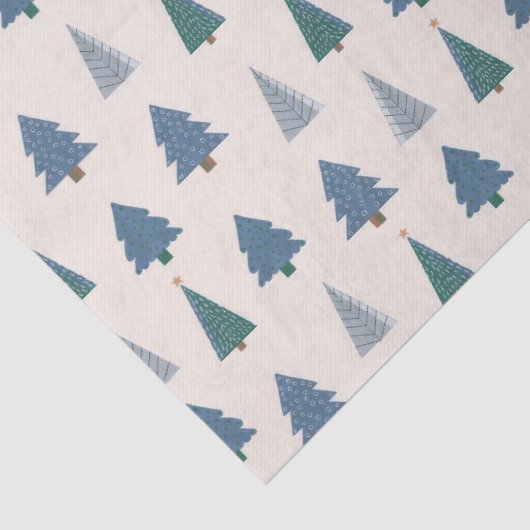 Christmas gift wrap tissuepapier (Detail)