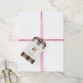Christmas Gingerbread Baby Shower  Cadeaulabel (Met Touw)