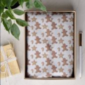 Christmas Gingerbread Cookie Pattern Tissuepapier