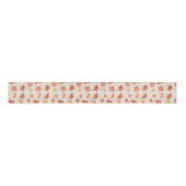 Christmas Gingerbread Cookies Pattern Grosgrain Lint (Voorkant)