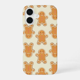 Christmas Gingerbread Cookies Print Phone Case iPhone 16 Hoesje