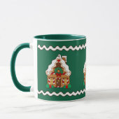 Christmas Gingerbread Maison café Mug (Gauche)