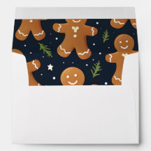 Christmas Gingerbread Mannen Retouradres