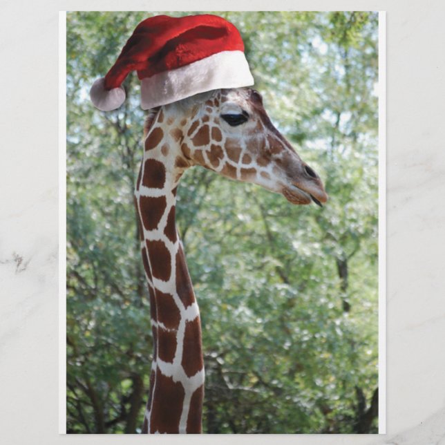 Christmas Giraffe (Voorkant)