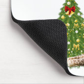 Christmas Giraffe Muismat (Hoek)