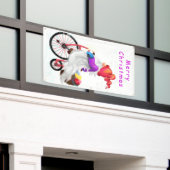 Christmas Gnome Banner (Buitenkant Gebouw)