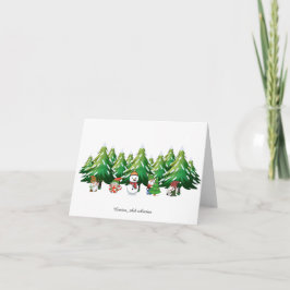 Christmas Gnome Card Bedankkaart